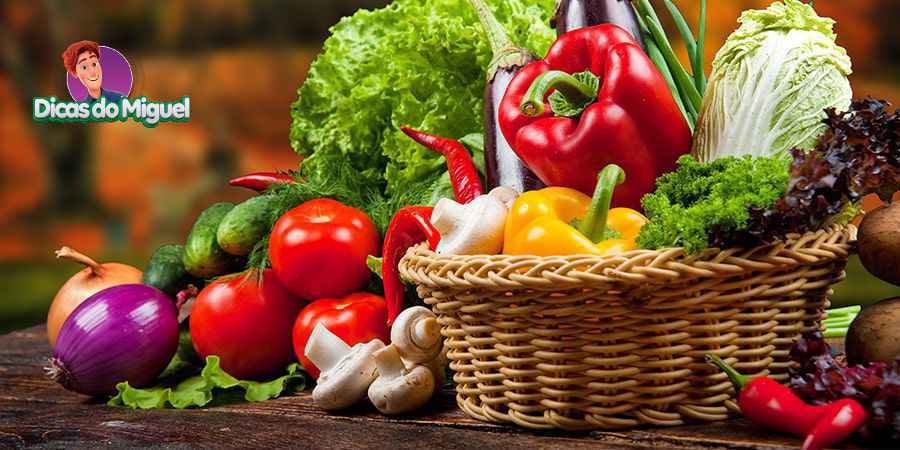 Frutas, verduras e legumes de abril