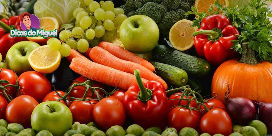 Frutas, verduras e legumes do mês de maio