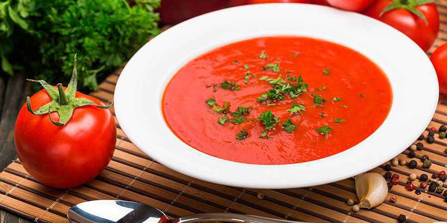 sopa low carb de tomate