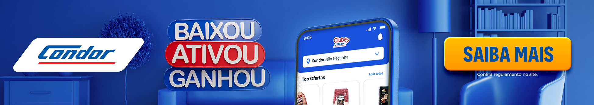 Como se cadastrar no Clube Condor